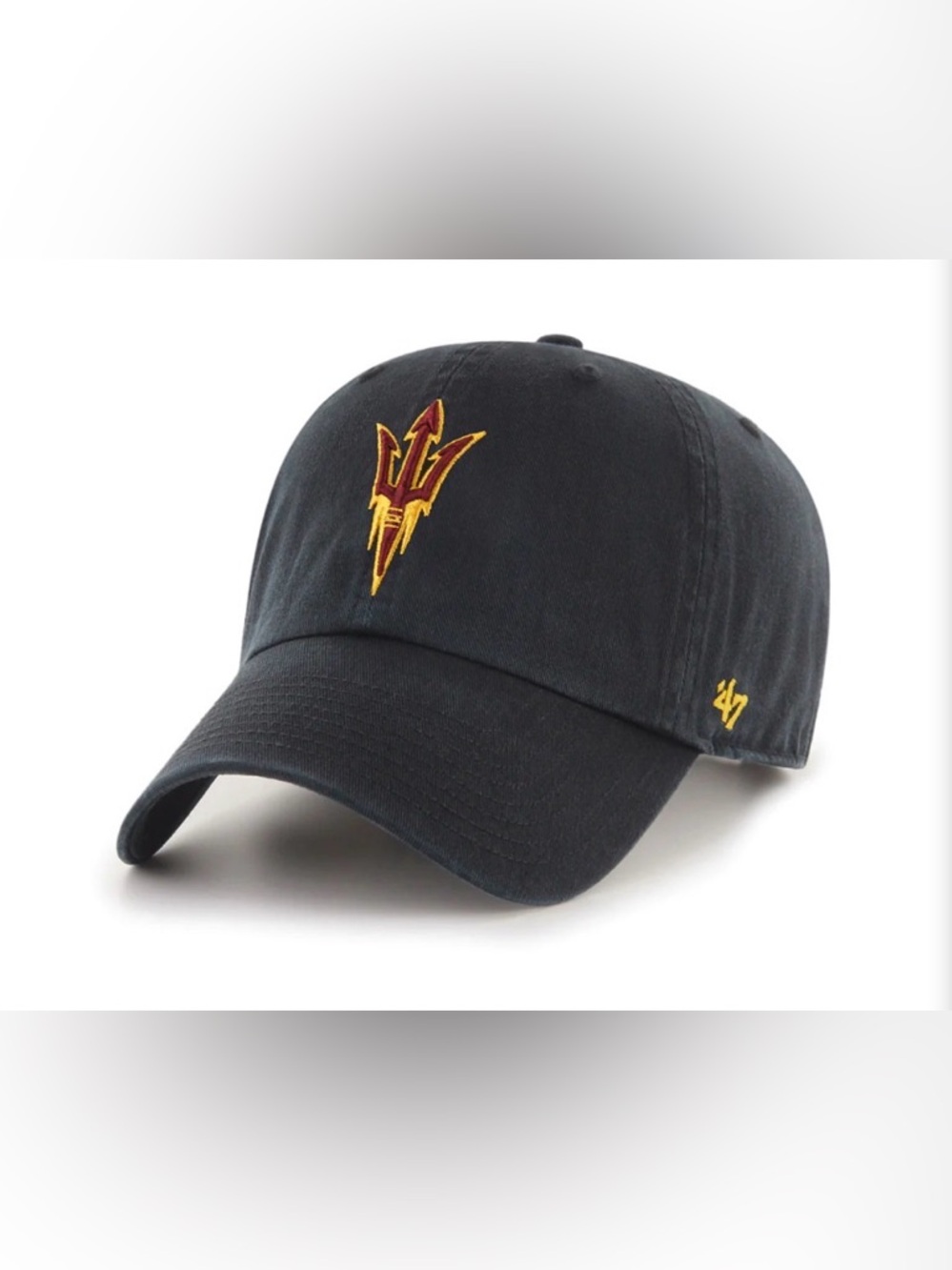 NEW NCAA ARIZONA STATE SUN DEVILS '47 CLEAN UP ADJUSTABLE HAT